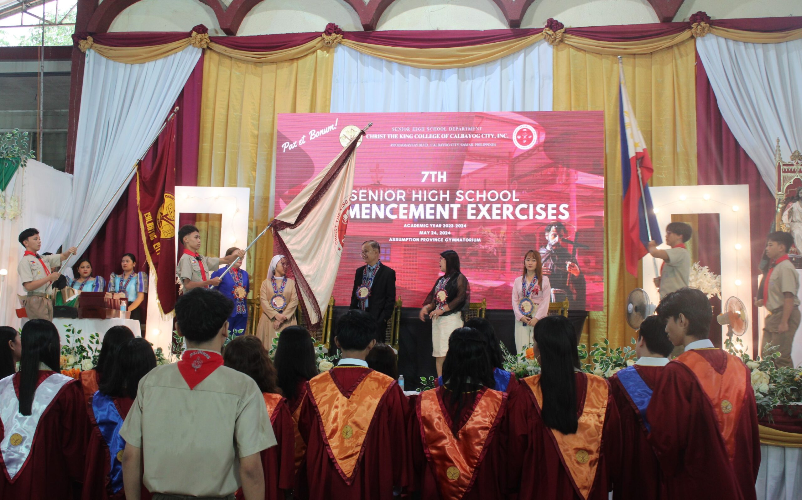 A step closer to the path of success, CKC-SHS 7th Commencement Exercise Unfold!