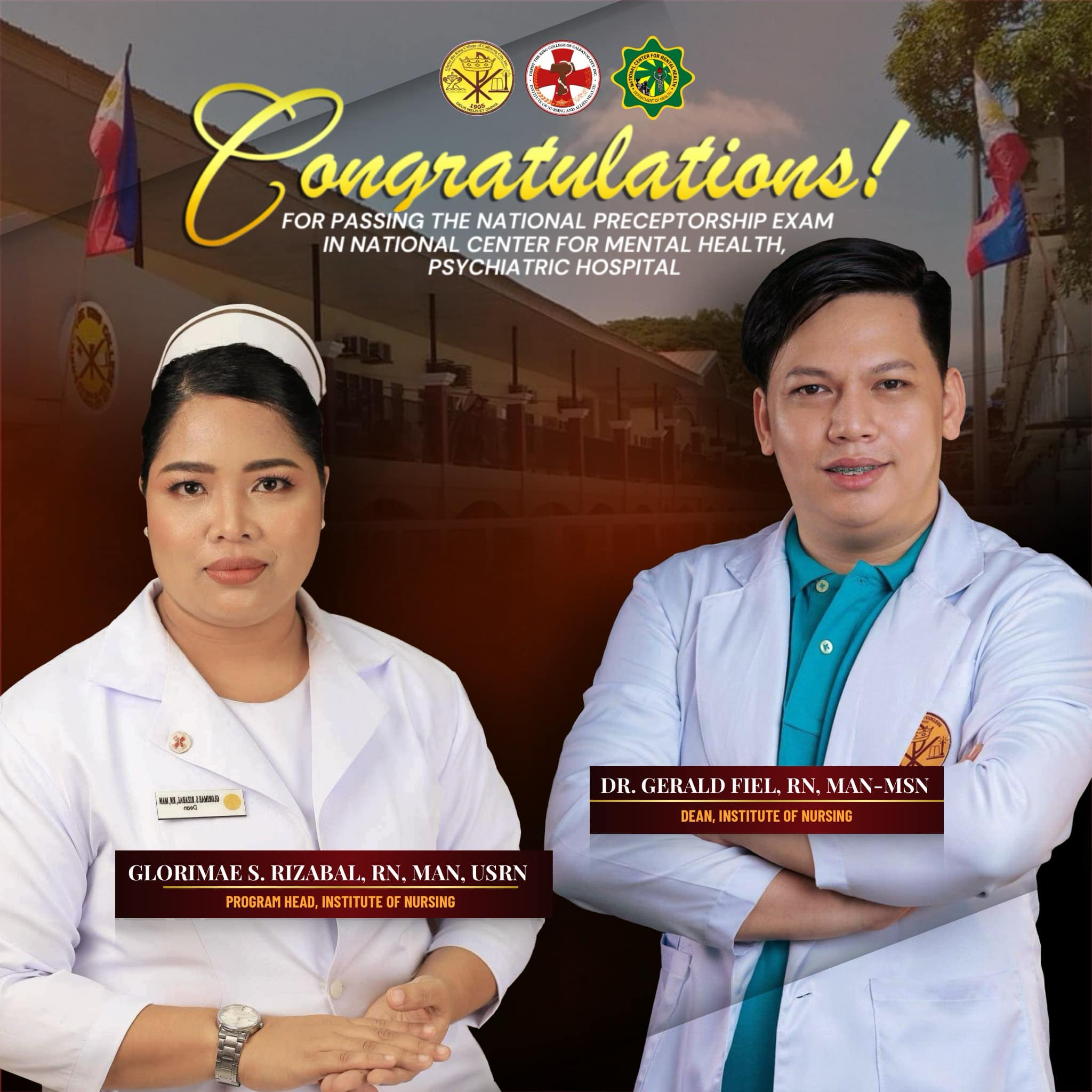 Passing the rigorous 2023 & 2024 qualifying exam of the 𝐍𝐚𝐭𝐢𝐨𝐧𝐚𝐥 𝐂𝐞𝐧𝐭𝐞𝐫 𝐟𝐨𝐫 𝐌𝐞𝐧𝐭𝐚𝐥 𝐇𝐞𝐚𝐥𝐭𝐡 𝐏𝐫𝐞𝐜𝐞𝐩𝐭𝐨𝐫𝐬𝐡𝐢𝐩 𝐓𝐫𝐚𝐢𝐧𝐢𝐧𝐠!